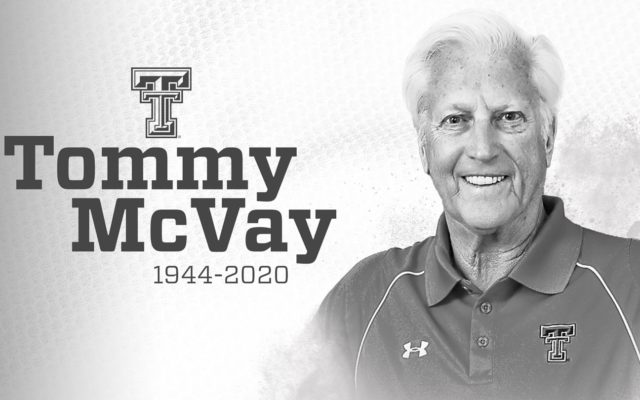 Texas Tech Mourns Passing of Tommy McVay
