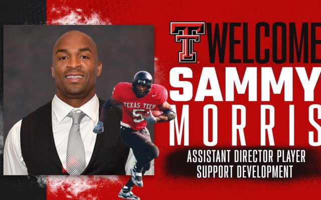 Texas Tech Great Sammy Morris Joins Football Staff
