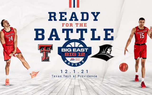 Red Raiders to Play at Providence in BIG EAST-Big 12 Battle