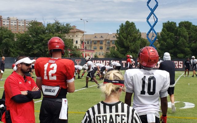 Wells Puts Red Raiders Through Final Scrimmage