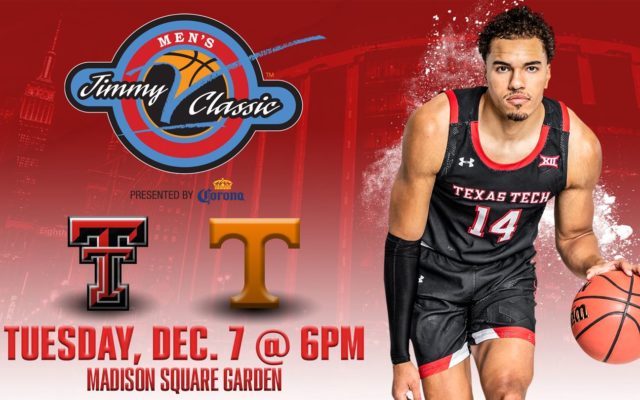 Red Raiders, Vols Set For Jimmy V Classic Matchup