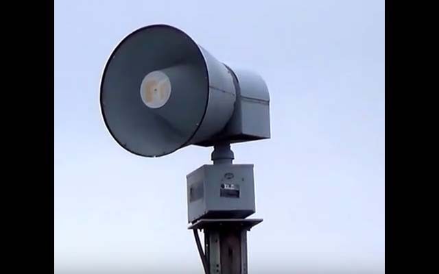 City to Test Outdoor Warning System Sirens This Friday