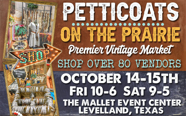 Shop Petticoats on the Prairie Next Weekend