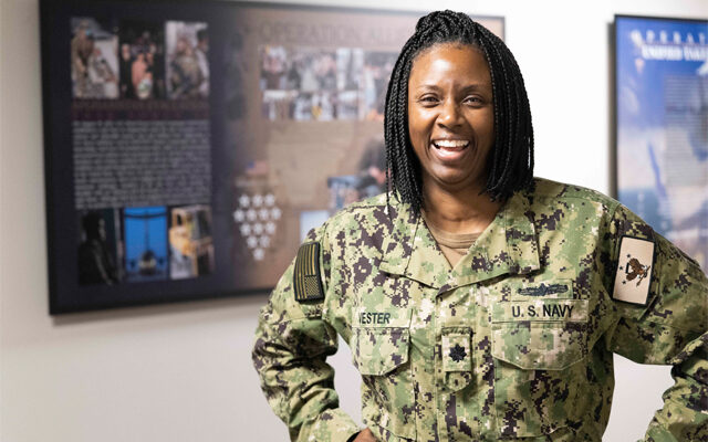 Lubbock Area Troop Salute: Navy Commander Katherine Vester