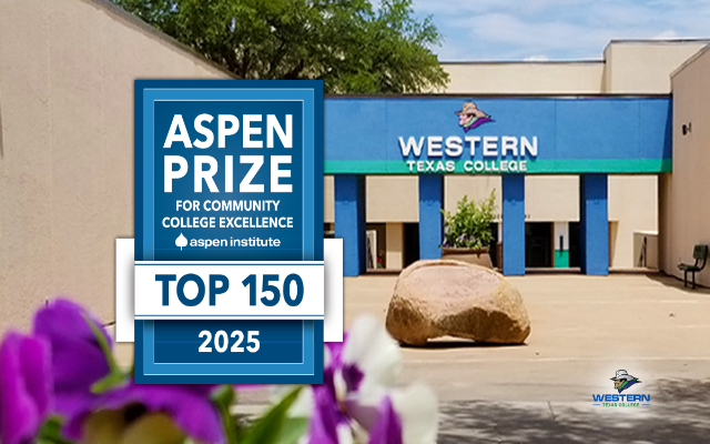 Western Texas College Named as One of Top 150 Community Colleges in the Country by the Aspen Institute