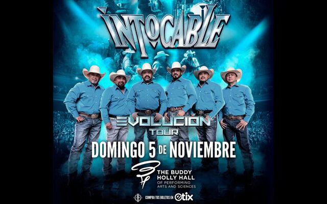 INTOCABLE EVOLUCION Tour 2023 at Buddy Holly Hall November 5th