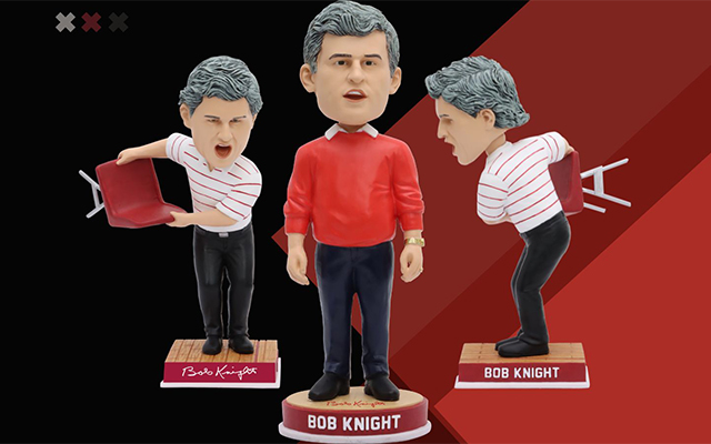 Bob Knight Special Edition Bobbleheads Unveiled