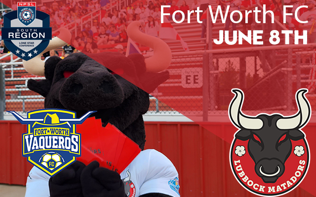 <h1 class="tribe-events-single-event-title">Lubbock Matadors host Fort Worth FC at Lowrey Field 06/08</h1>